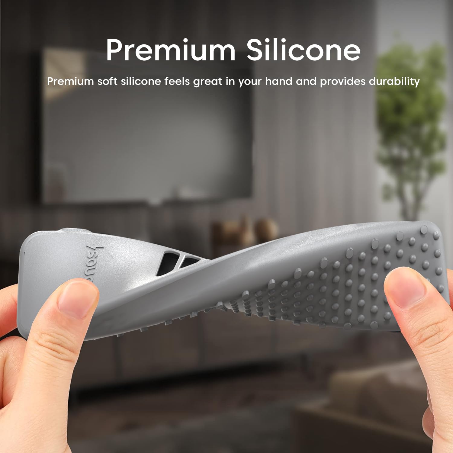Sounce Sony Bravia RMF-TX910U Remote Cover Silicone Case, Grey — Amazon image 6