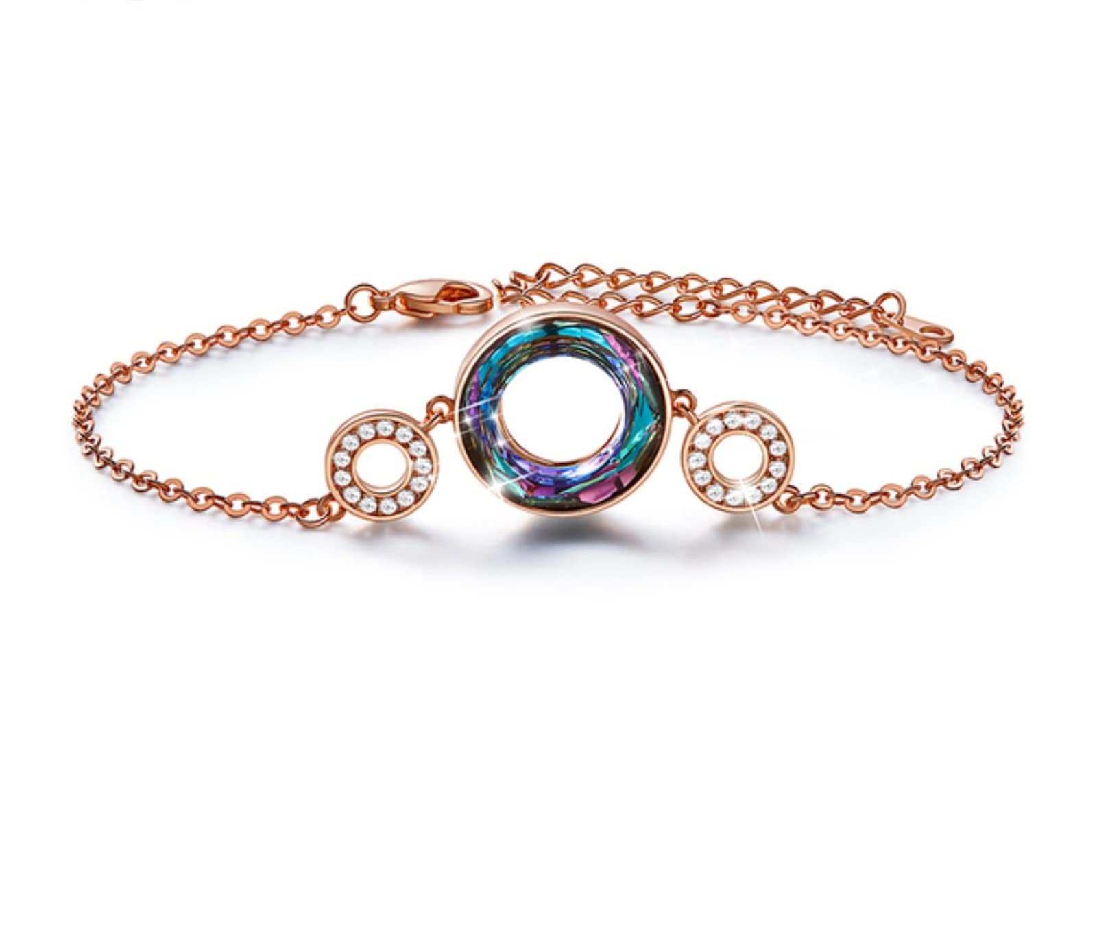 Braccialetto Braccialetti Donne Gioielli Impreziositi da Crystals Circle Personality Braccialetti Gift Amante