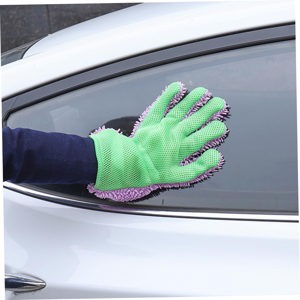 Guante Limpieza 3 Piezas Guantes De Lavado Automático Guante De Lavado De Autos Guante De Limpieza del Coche Guantes De Lavado De Autos