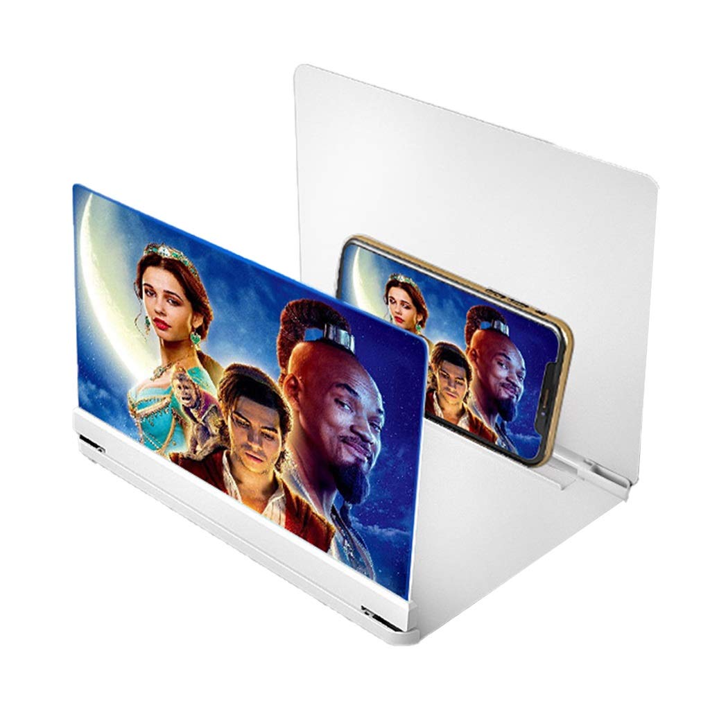 Opvouwbaar Telefoonvergrotingsscherm, Schermvergroter For Mobiele Telefoon, Hd 3d Blu-ray Eenvoudig Te Dragen Gadgets For Heren Geschenken Technologie 3D-films Telefoon Projector
