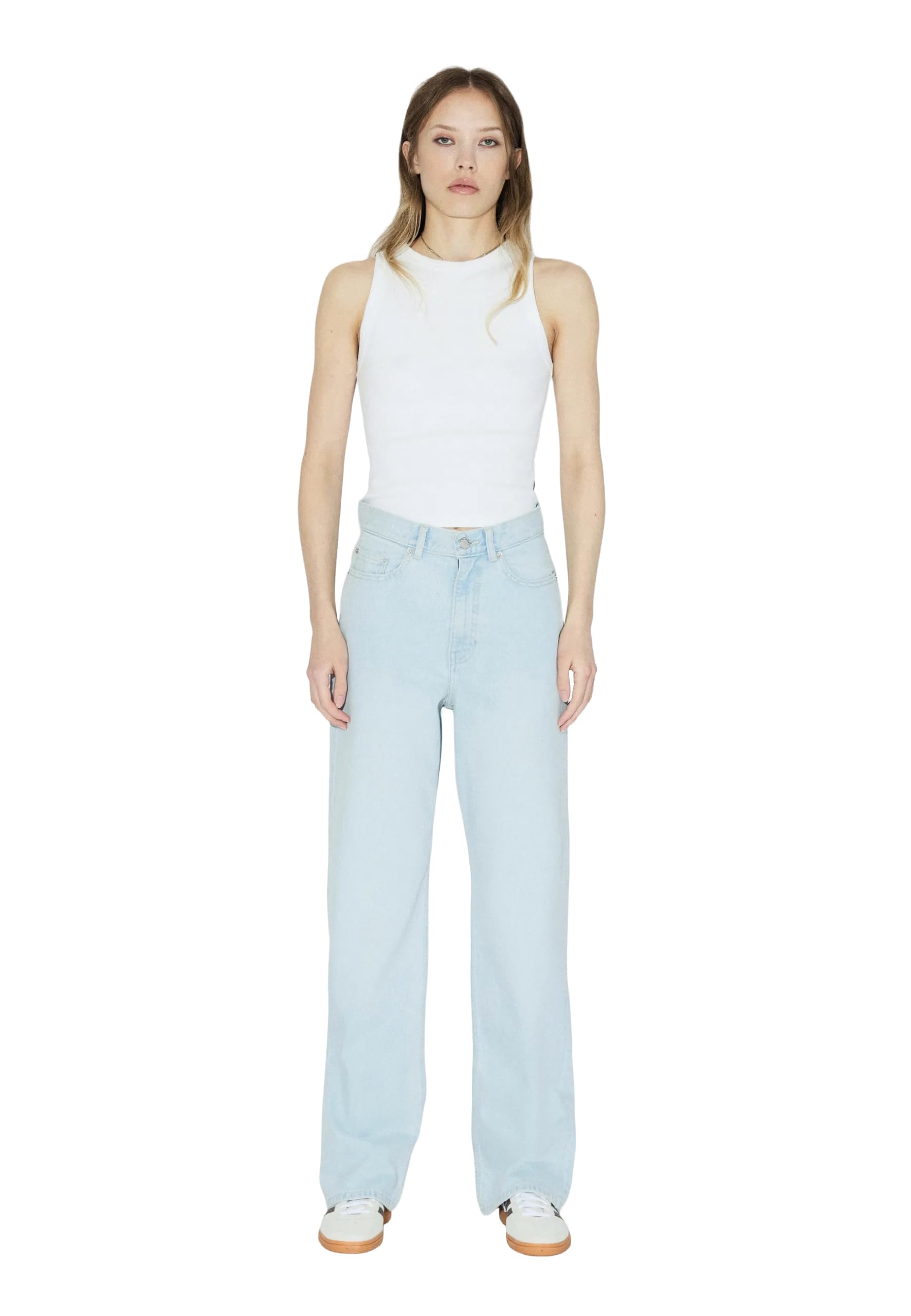 Dr. Denim Jeans Echo High Straight - Jeans, Regular Fit, Straight, High Waist