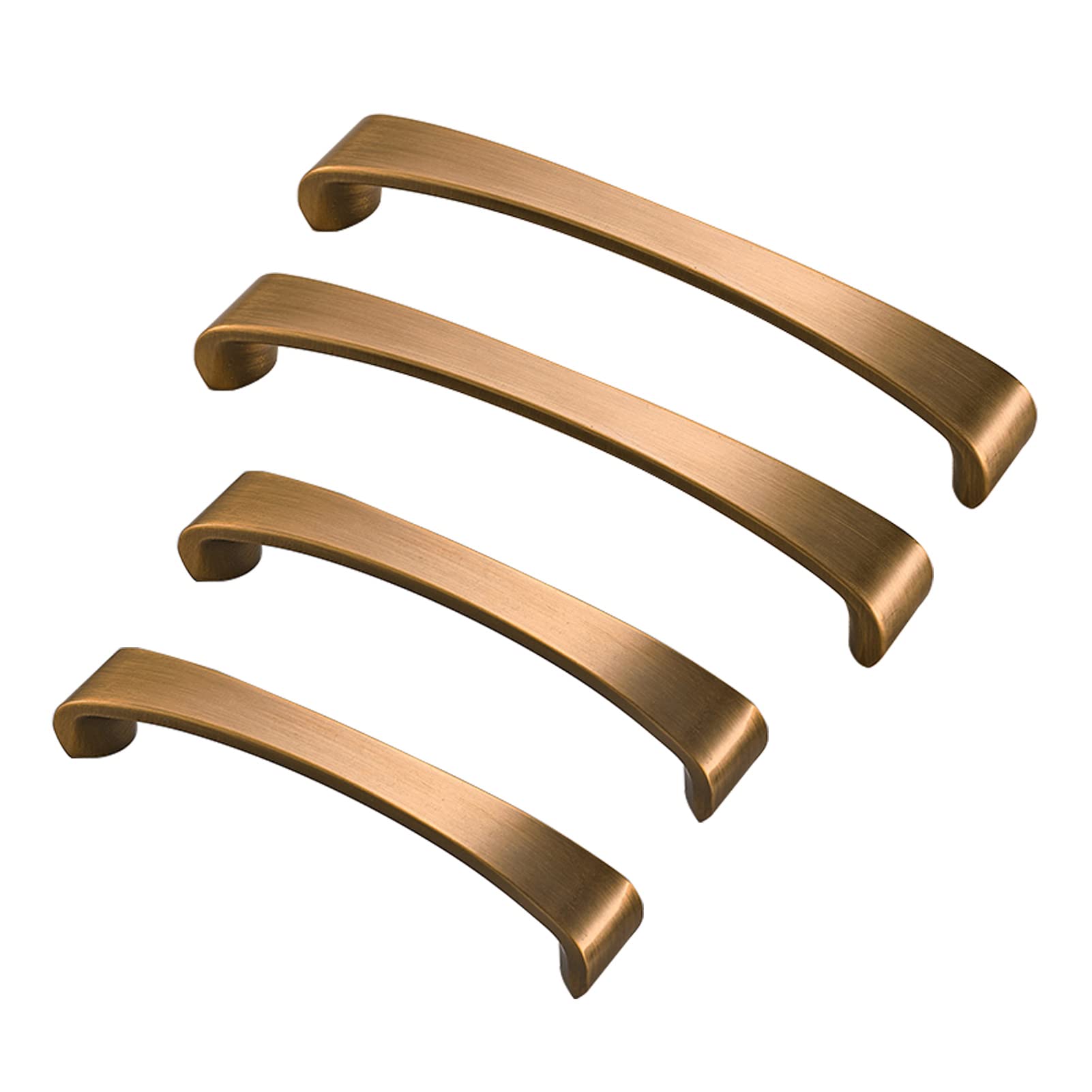 Limiao123 Cabinet Wardrobe Handles,Solid Zinc Alloy Kitchen Cupboard Pull Furniture Door Handle Drawer Pulls For Kitchen Drawer Bedroom Furniture 4Pcs (96Mm(3.7In))
