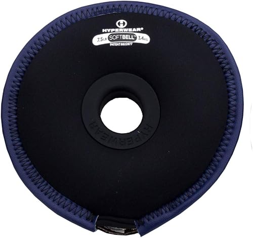 Miniatura 5 de Hyperwear SoftBell - Placas de peso de mano para usar solas o con juegos de mancuernas ajustables, juegos de pesas rusas o barra – Sistema SoftBell