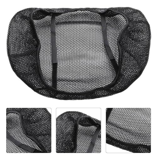 Funda de asiento para motocicleta transpirable contra el calor cojín protector universal 3