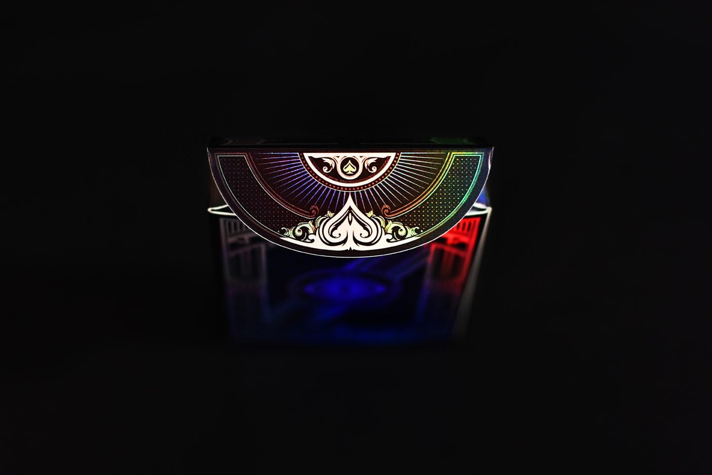 Alloy Cobalt Playing Cards Poker Deck Custom Design Foiled Backs & Faces New