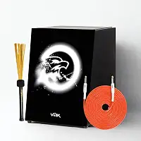 Cajon Elétrico Preto Com Vassourinha C82 Voik By FSA Strike (AG WH STK)