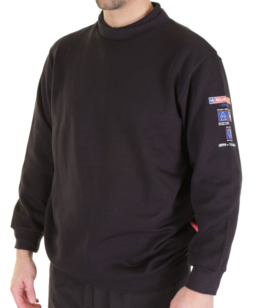 CLICK ARC COMPLIANT S/SHIRT NAVY XXL