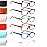 Kerecsen 6-Pack Reading Glasses Blue Light Blocking,Spring Hinge Readers for Men Women,Computer Eyeglasses (6 Mix Color-6, 2.00, x)