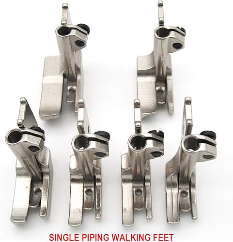 Miniatura 2 de CKPSMS marca-6SET piping walking feet Compatible con/Reemplazo para CONSEW Marca 206RB 225 226R JUKI marca LU-562/563/1508 Máquina industrial de pie