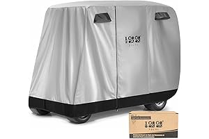 Happybuy Golf Cart Enclosure 86'', 4-Person Golf Cart Cover