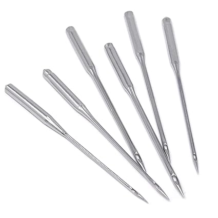 Honbay 60PCS Iron Alloy Home Sewing Machine Needles(Size 9, 11, 12, 14, 16, 18)