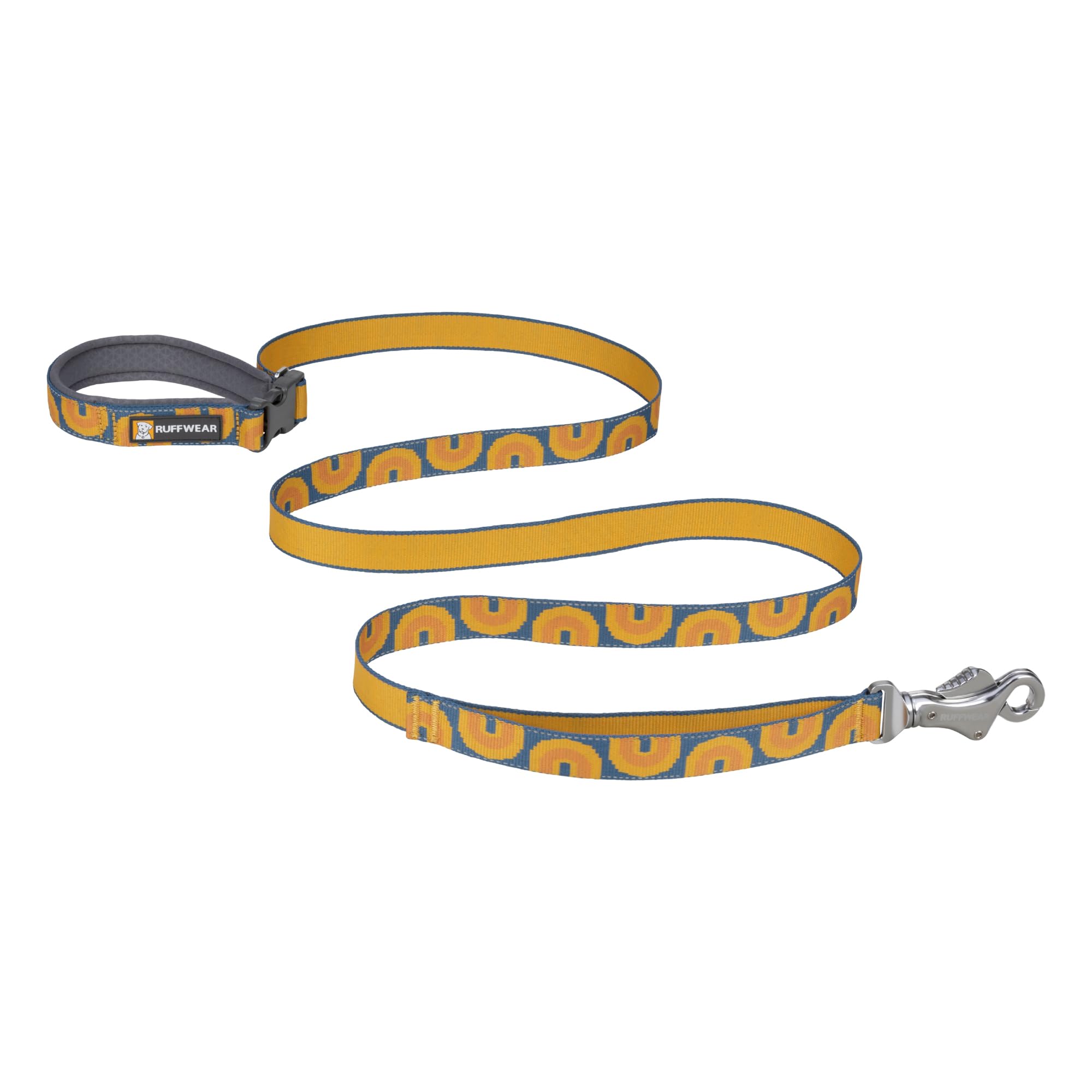 RUFFWEAR Smycz dla psa Crag, codzienna smycz dla psa ze zintegrowanym odblaskiem, wygodna do noszenia w dłoni lub w talii, lekka i przenośna, akcesoria dla zwierząt domowych, na spacery, długość 1,8