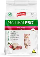 Ração Baw Waw Natural Pro para gatos filhotes sabor Carne e Arroz - 1kg