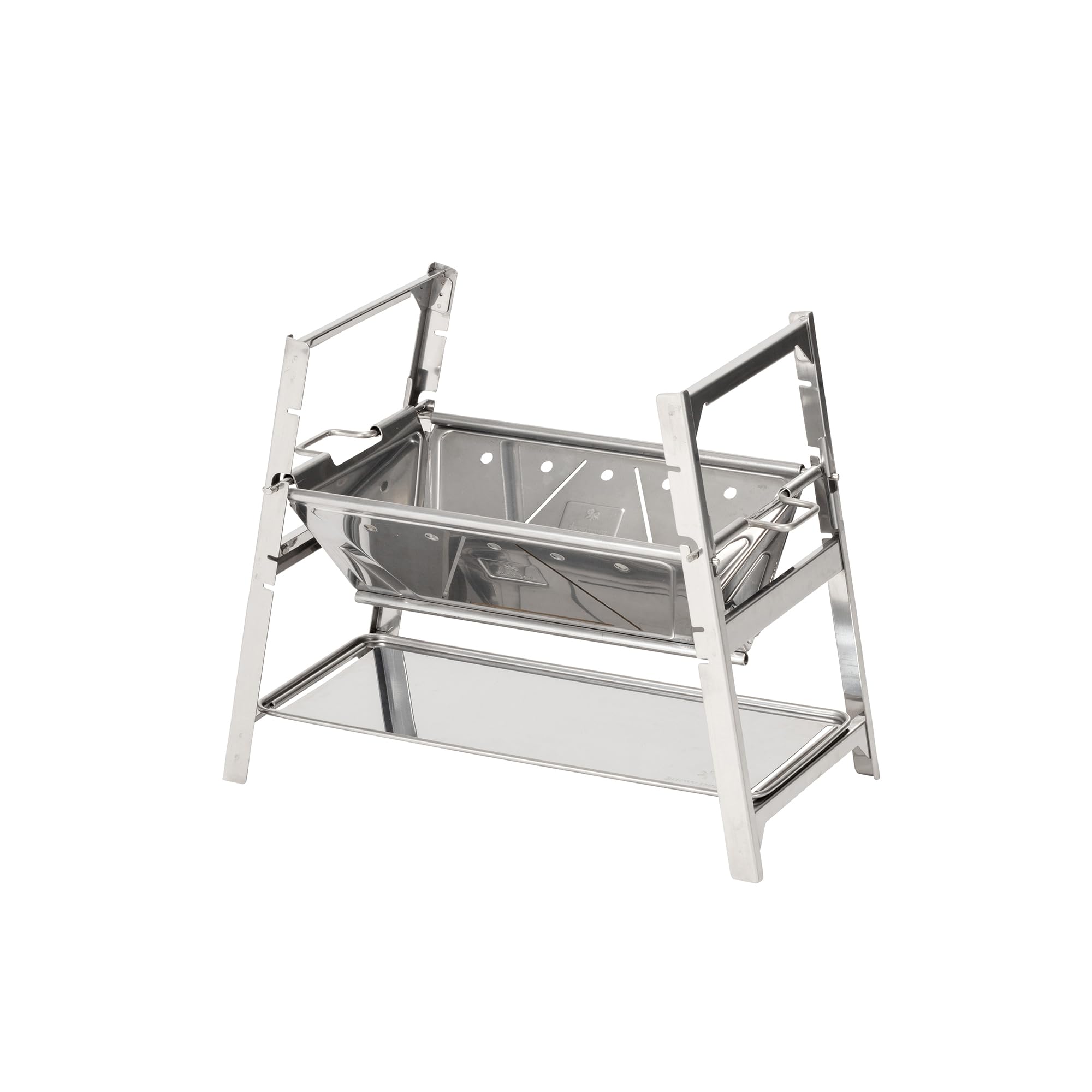 Snow Peak Takibi Solo, Stainless Steel Lightweight Firepit for camping & outdoors