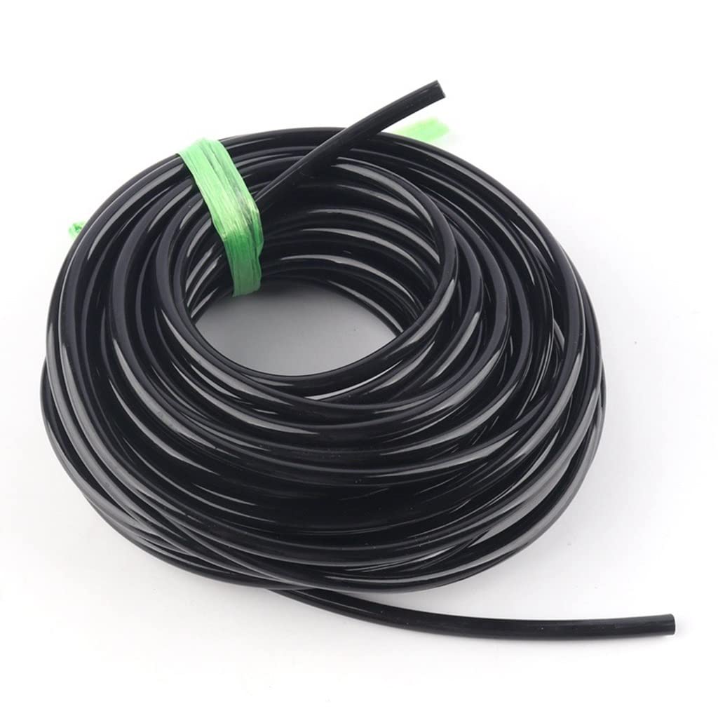 Qhknuyoax One Color Length 10M 3/5Mm Hose Gardening Micro Drip Irrigation Soft Pvc Pipe Home, For Garden Watering System Arrow Emitters Tube