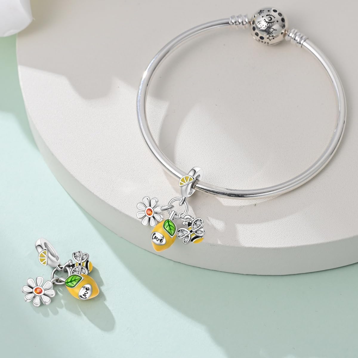 925 Sterling Silver Charms for Bracelets Necklace Dangle Pendants Beads Charms Jewelry Charm for Women - Image 3