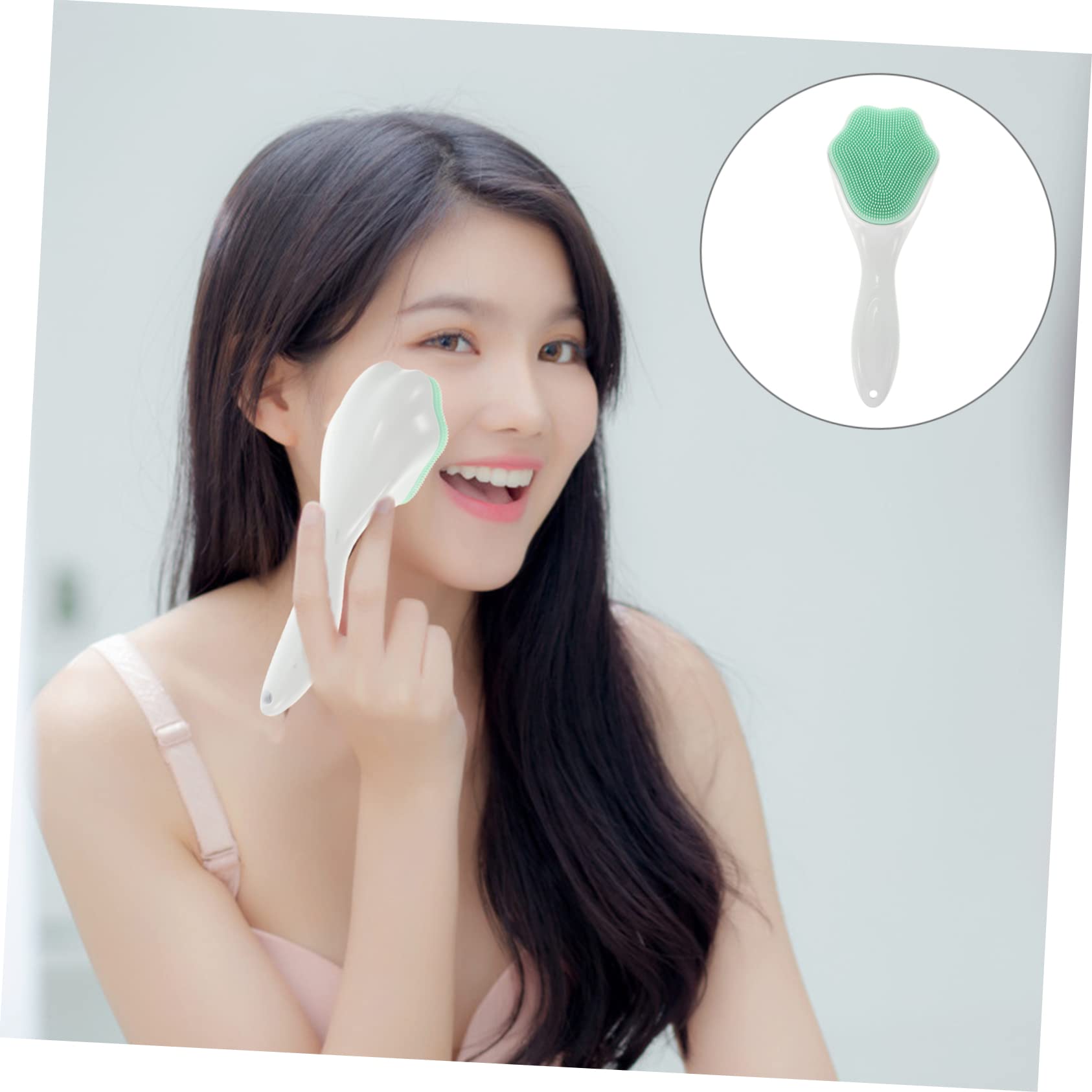 MAGICLULU 8piezas Cepillo De Limpieza Facial De Diseño Forma De Herramienta Para Lavado y Desmaquillado