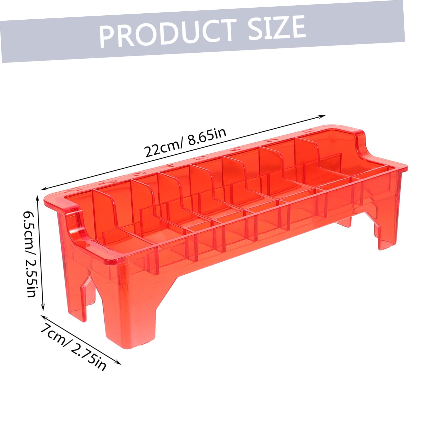 WOFASHPURET Barber Tool Storage Box Hairdressing Tool Organizer Clipper Guard Organizer Case