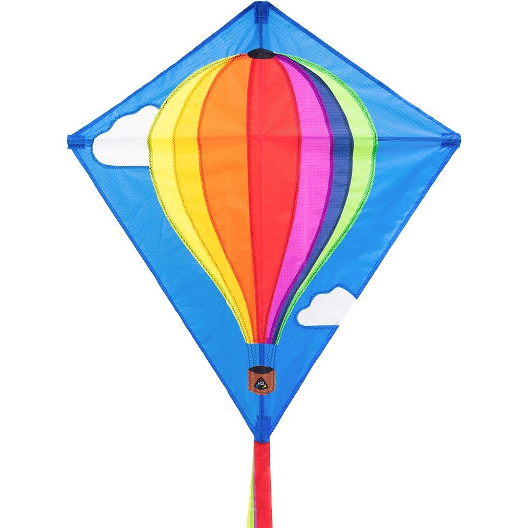 HQKites Eddy Hot Air Balloon 27" Diamond Kite