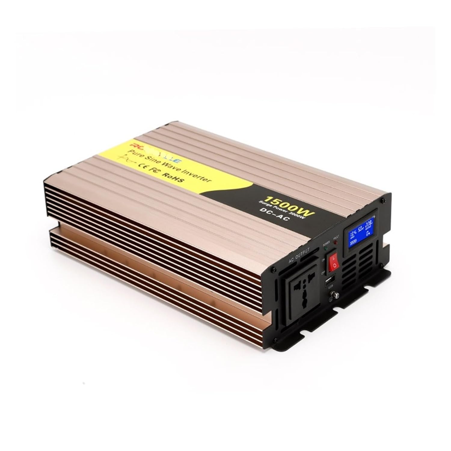 Pure Sine Wave Inverter P1500 Truck Mounted Home Solar Photovoltaic Inverter(48V-110V)