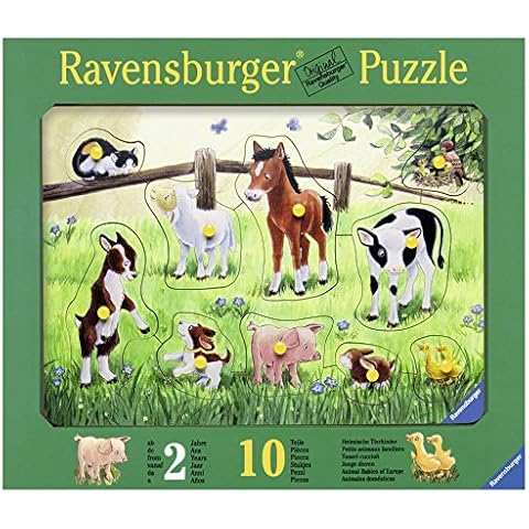 Ravensburger 03671 - Heimische Tierkinder Cover