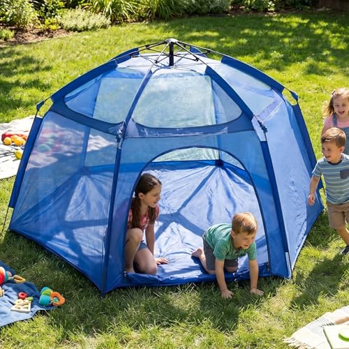 Alvantor® Baby Playpen Pop Up Play Yard 84'x84'x44”Large...