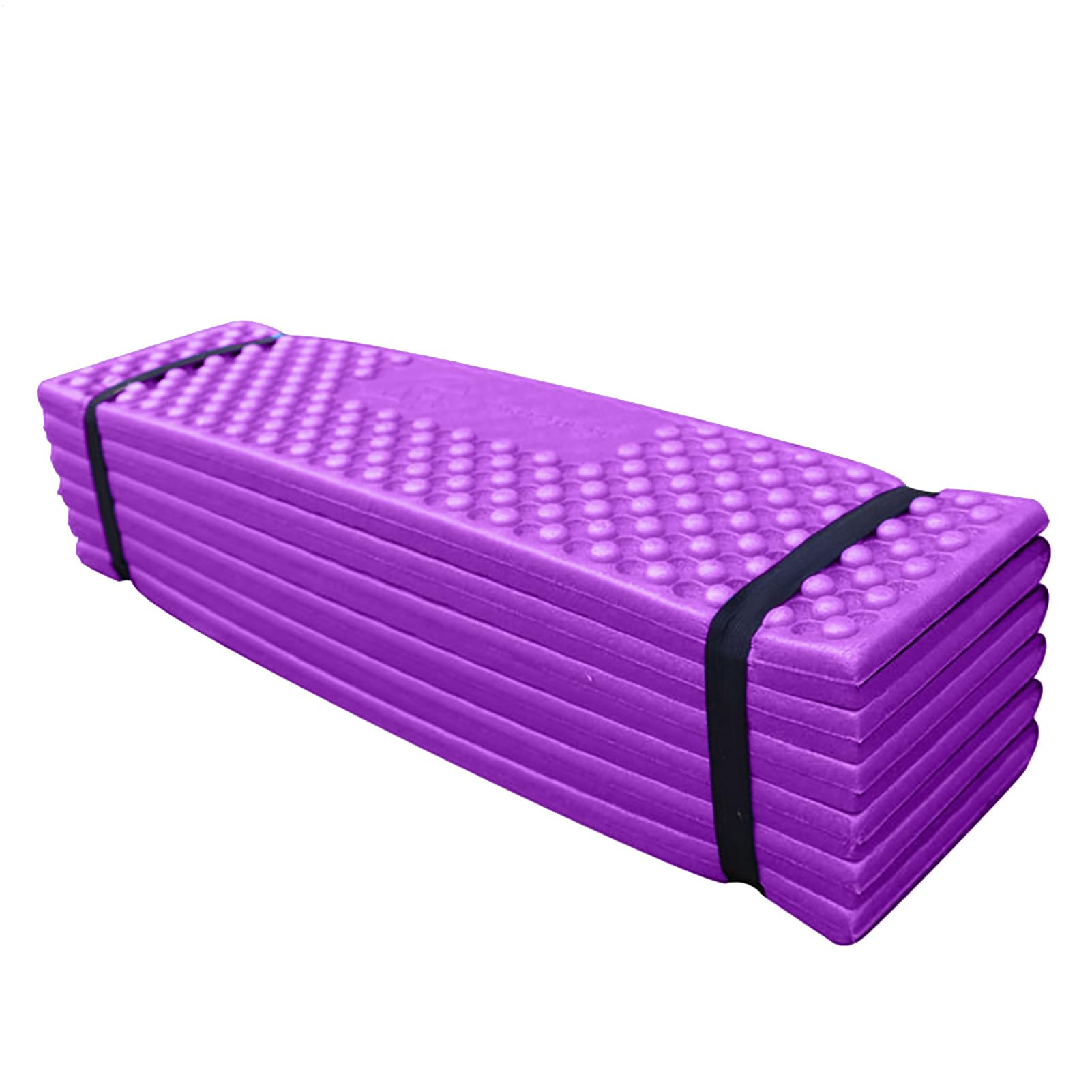 Matelas de voyage pliable – Base pour dormir sur le terrain, couche de confort pliable et légère | Support résistant pour toutes les saisons dans les zones sauvages pour la marche
