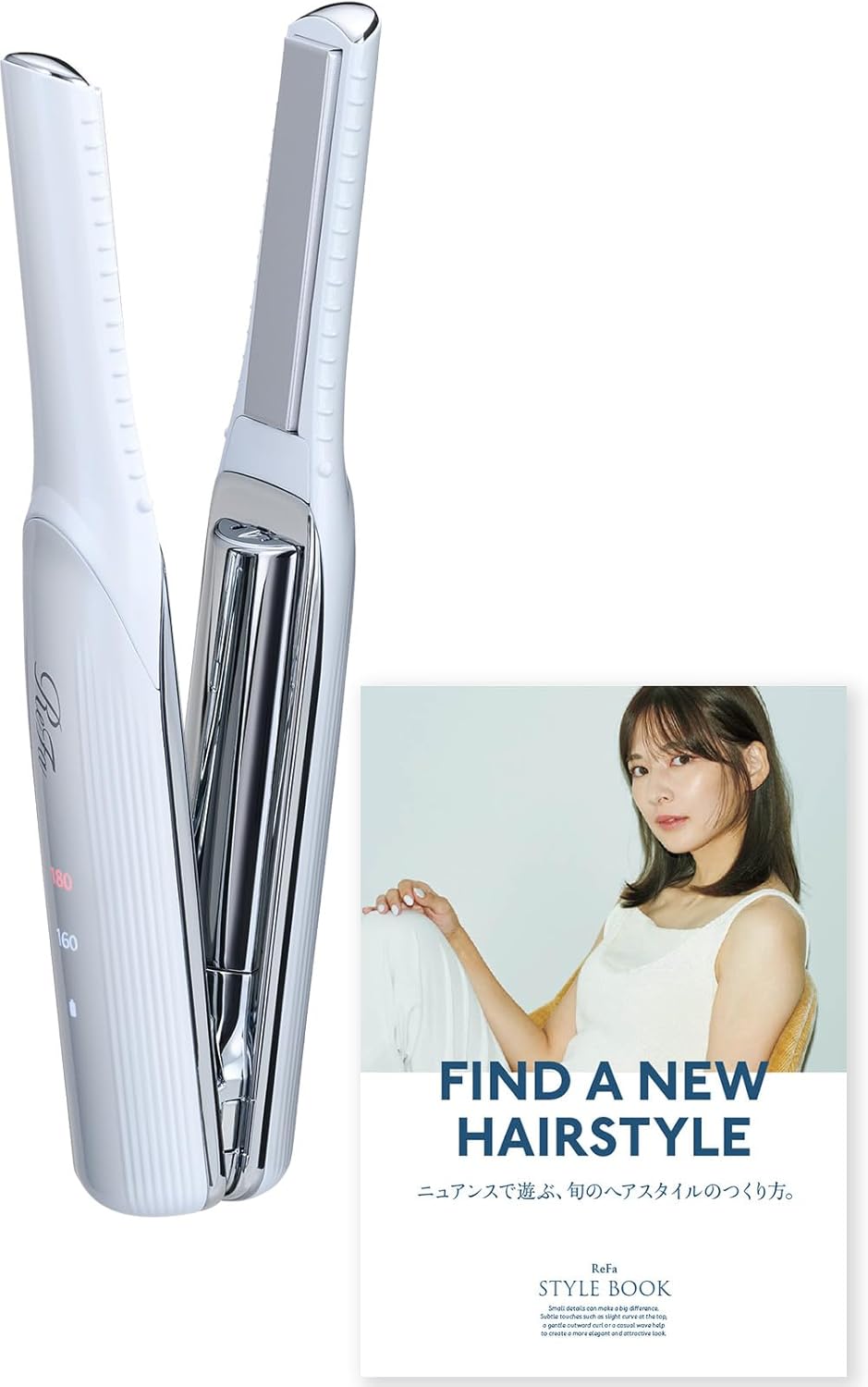 ReFa FINGER IRON ST ホワイト リファフィンガーアイロン ST ReFa