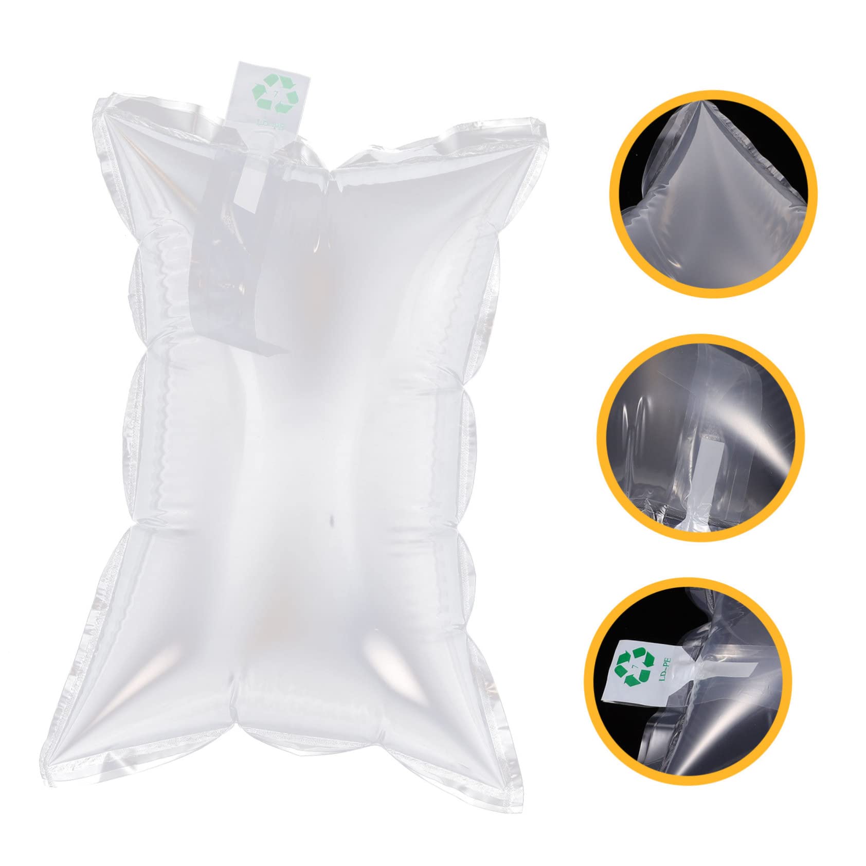 GALPADA 100 Stück Luftkissenbeutel 25x40cm aus Robustem Film Aufblasbare Versandpolster für Sicheren Transport und Stoßfeste Verpackung in Expresslogistik