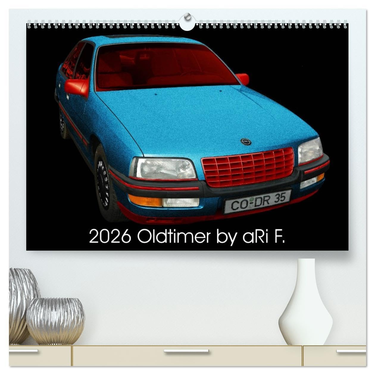 2026 Oldtimer by aRi F. (hochwertiger Premium Wandkalender 2026 DIN A2 quer), Kunstdruck in Hochglanz: Oldtimer-Kalender mit 14 Seiten (CALVENDO Mobilitaet)