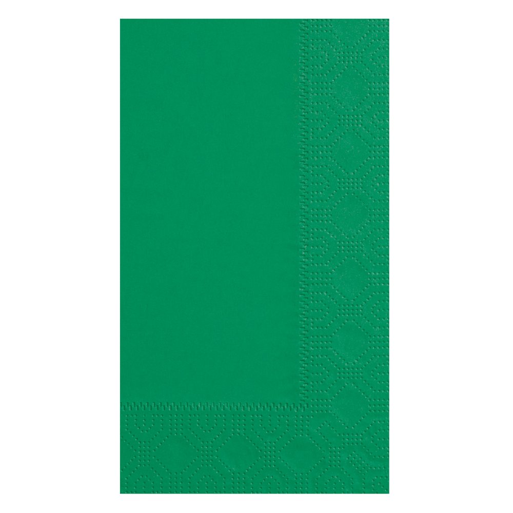 Hoffmaster 180529 Serviettes de table, Regal en relief, 2 plis, 1/8 plis, 43,2 cm de long x 38,1 cm de large, Jade (8 paquets de 125)