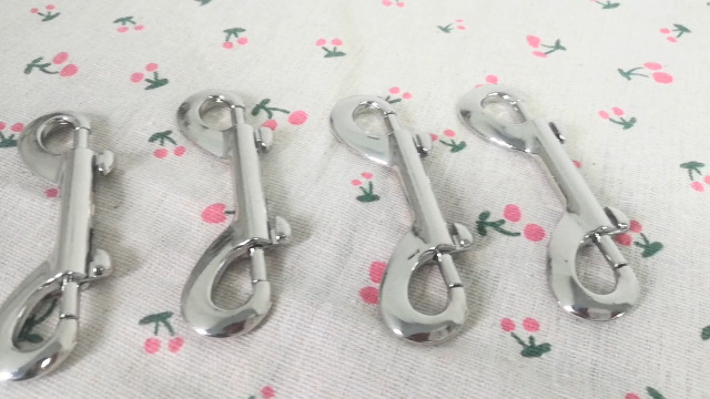 Moschettoni Doppi A Scatto In Zinco - 4 Pezzi, Nichelati, Per Arrampicata, Immersioni E Attività Outdoor - Foto 12