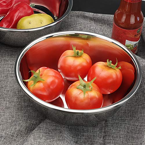 Mixing Bowl de acero inoxidable Anbers, pack x4, 9.6 in miniatura 5