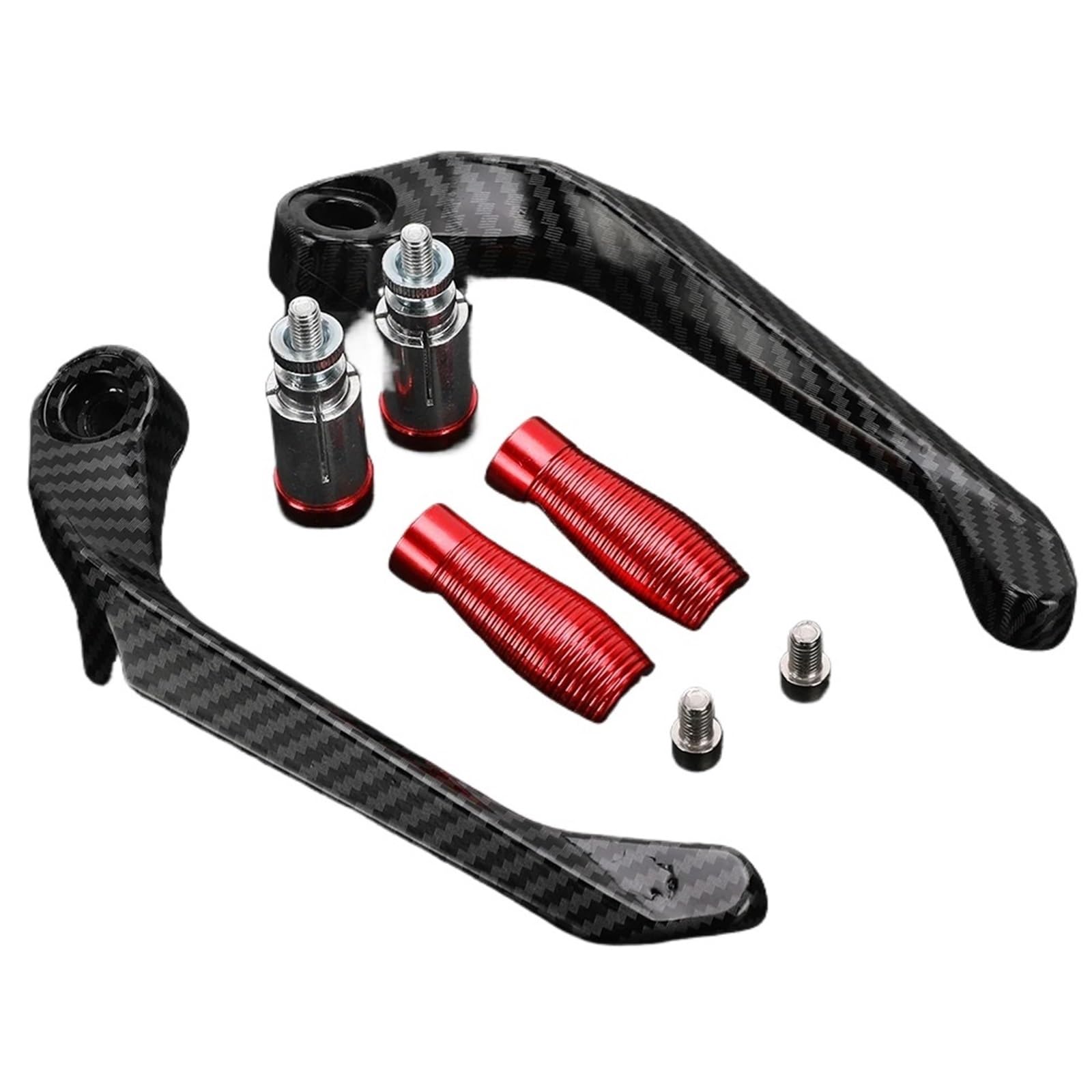 Plyhndrc Red Motorcycle Handguards Clutch Lever Hand Guard Prot For Cbr1000rr Cbr 1000 Rr 2004-2024