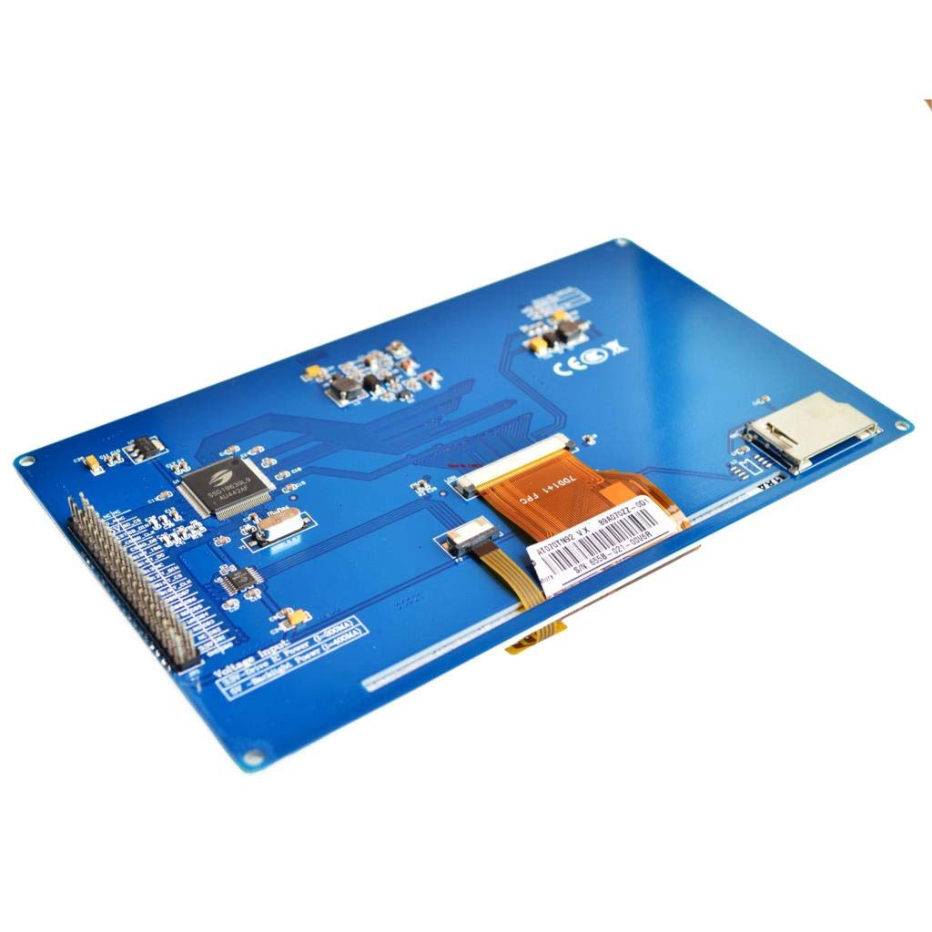 【Simple Robot】7" TFT LCD SSD1963 Module Display + Touch Panel Screen + PCB Adapter Build-in