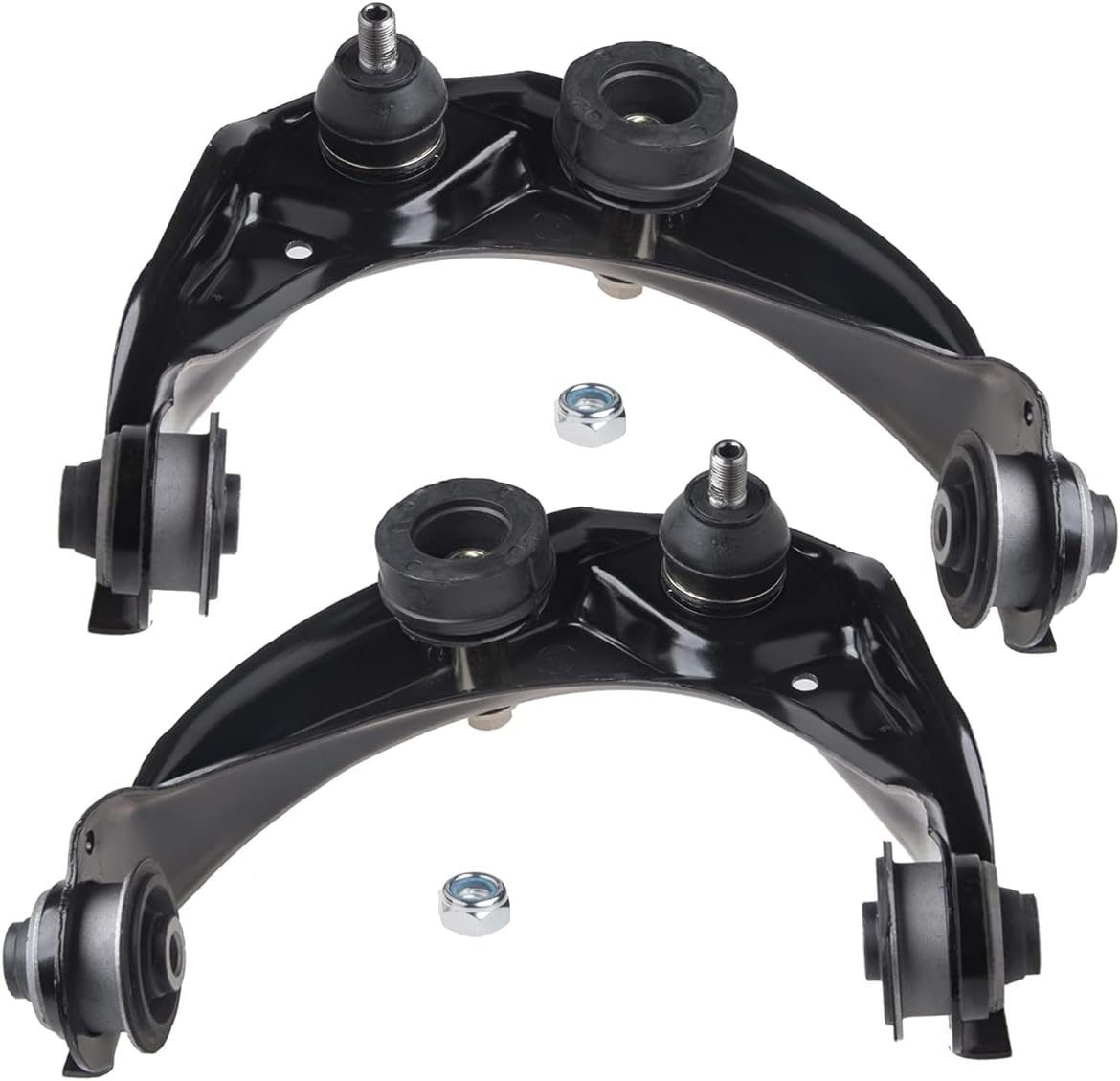 Front Upper Control Arm Ball Joint Assembly Fit For 03-08 Mazda 6 (Naturally Aspirated)/06-12 Ford Fusion /07-12 Lincoln MKZ /06-11 Mercury Milan AUQDD K620635 K620636 Left Right 2Pc Set Suspension