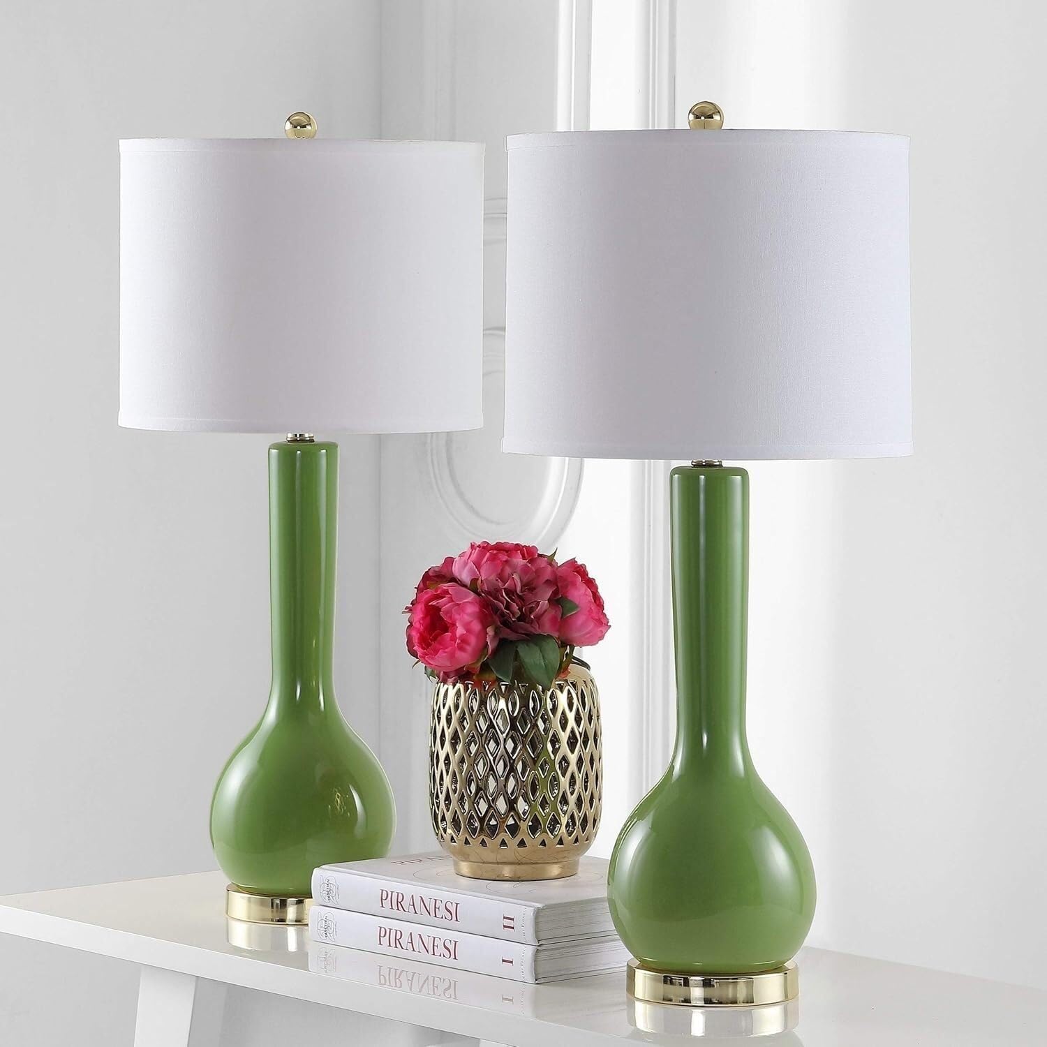 KKXXYQFC Set di lampade da Tavolo in Ceramica Fatte a Mano: Regalo Elegante per Soggiorno, Camera da Letto e Ufficio
