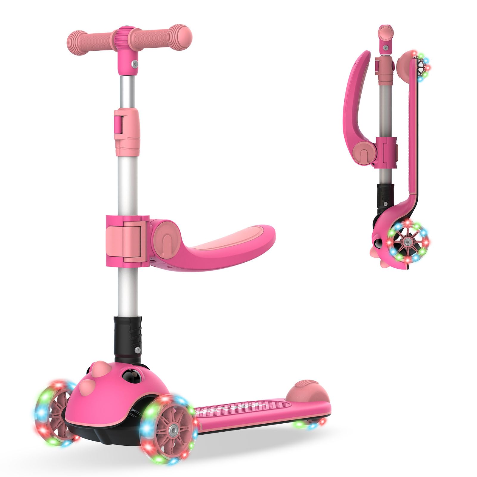 Amazon.com: Gotrax KS3 Pro Foldable Kick Scooter with Seat, 3