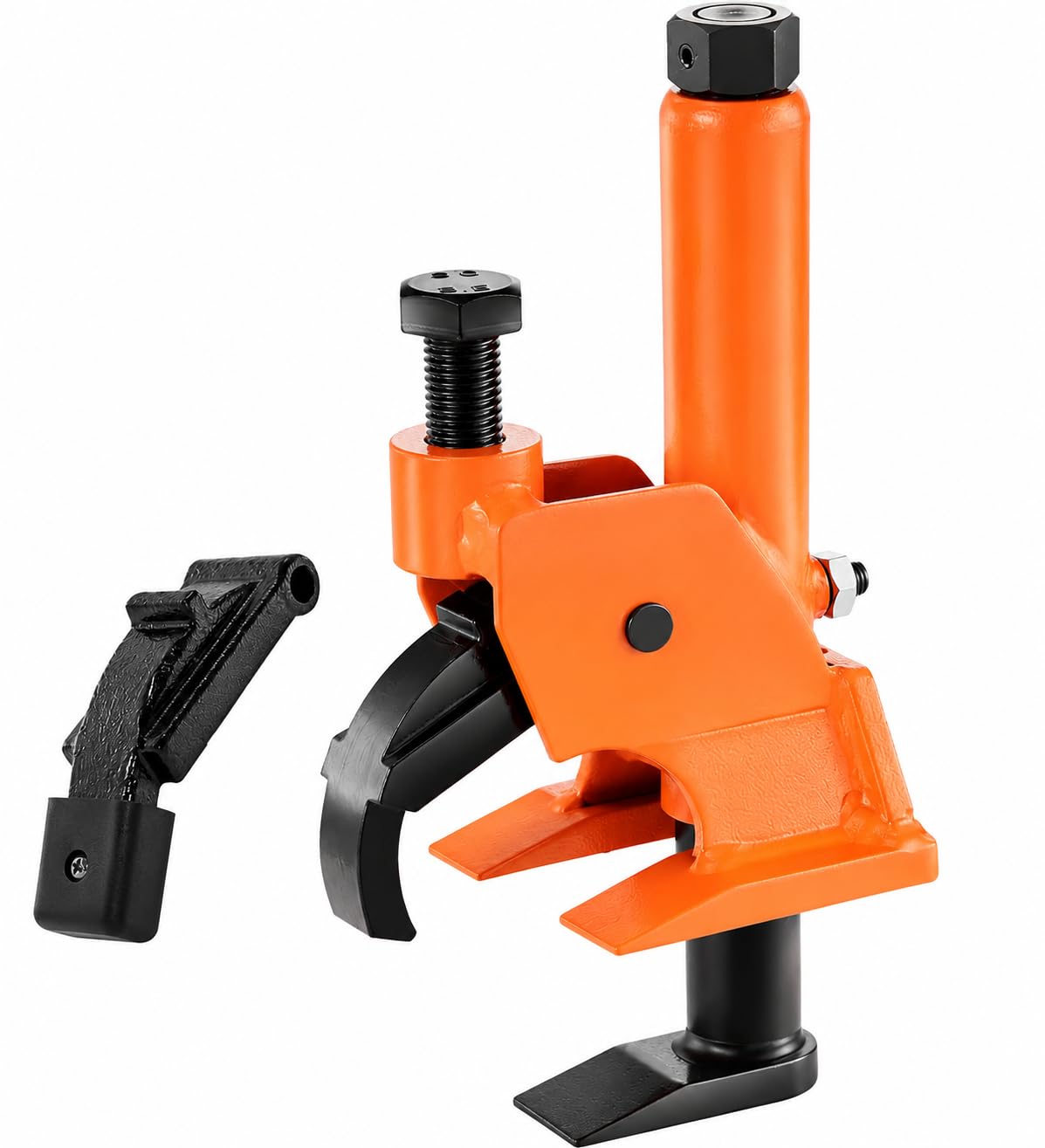 Manual Tire Bead Breaker Tool for ATV &amp; Car with Padded Rim Clamp | Clamp-on tire bead breaker with rubber rim pad gives controlled leverage for ATV, UTV, car, tractor and mower tire service