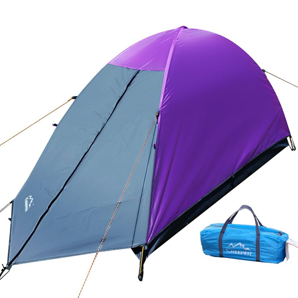 Amazon | CREEPER キャンプ テント[二層構造 防雨 防風 防災 1人