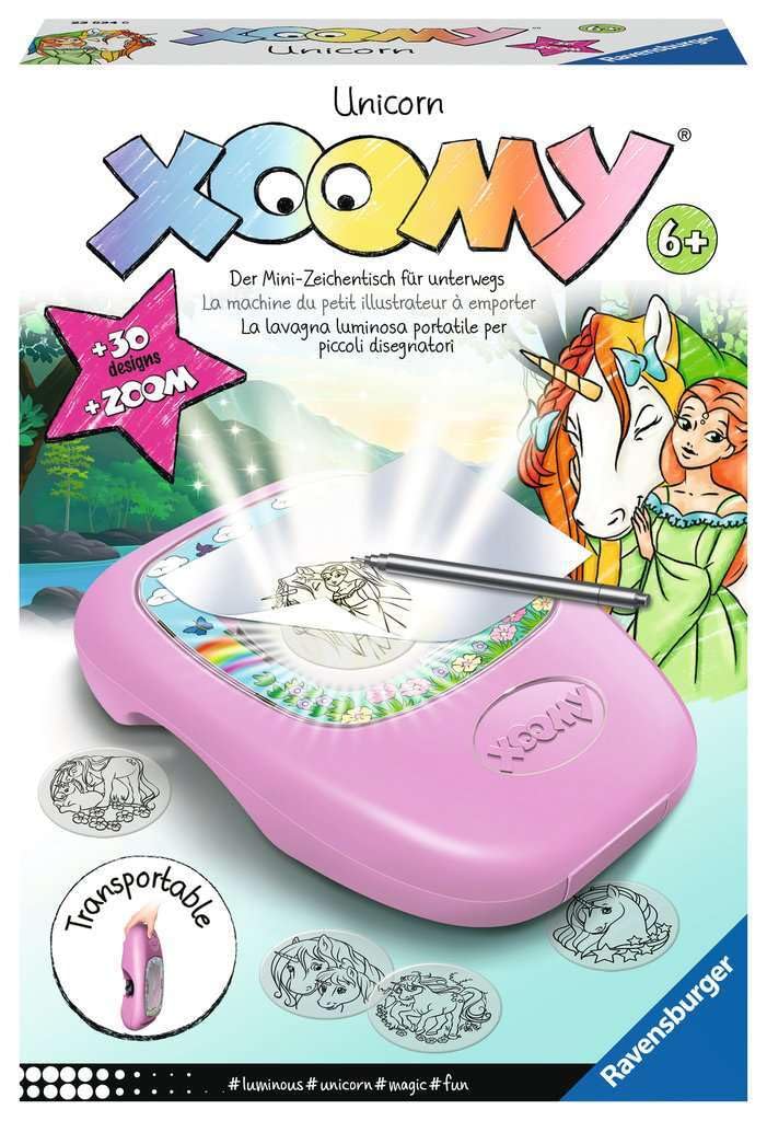 Ravensburger Xoomy Midi Unicorn 23534 - Magical Unicorns Draw, Learning, Creative Drawing and Painting for Children from 6 Years
