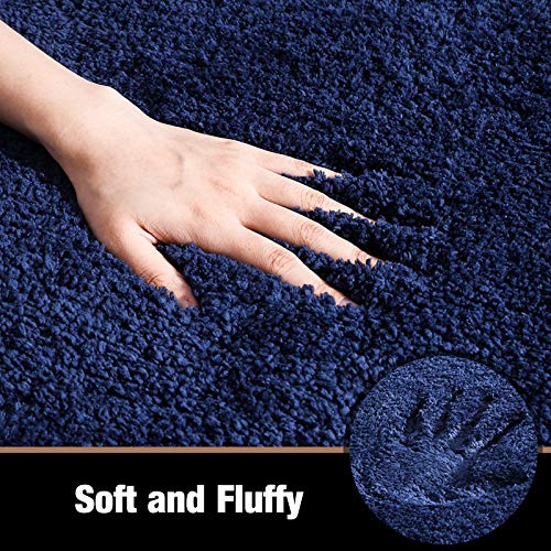 Color&Geometry Zachte Microvezel Badmat 40 x 60 cm, Fluffy Shaggy Badmat, Ultra Water Absorberende Badmat, Antislip… - Image 5