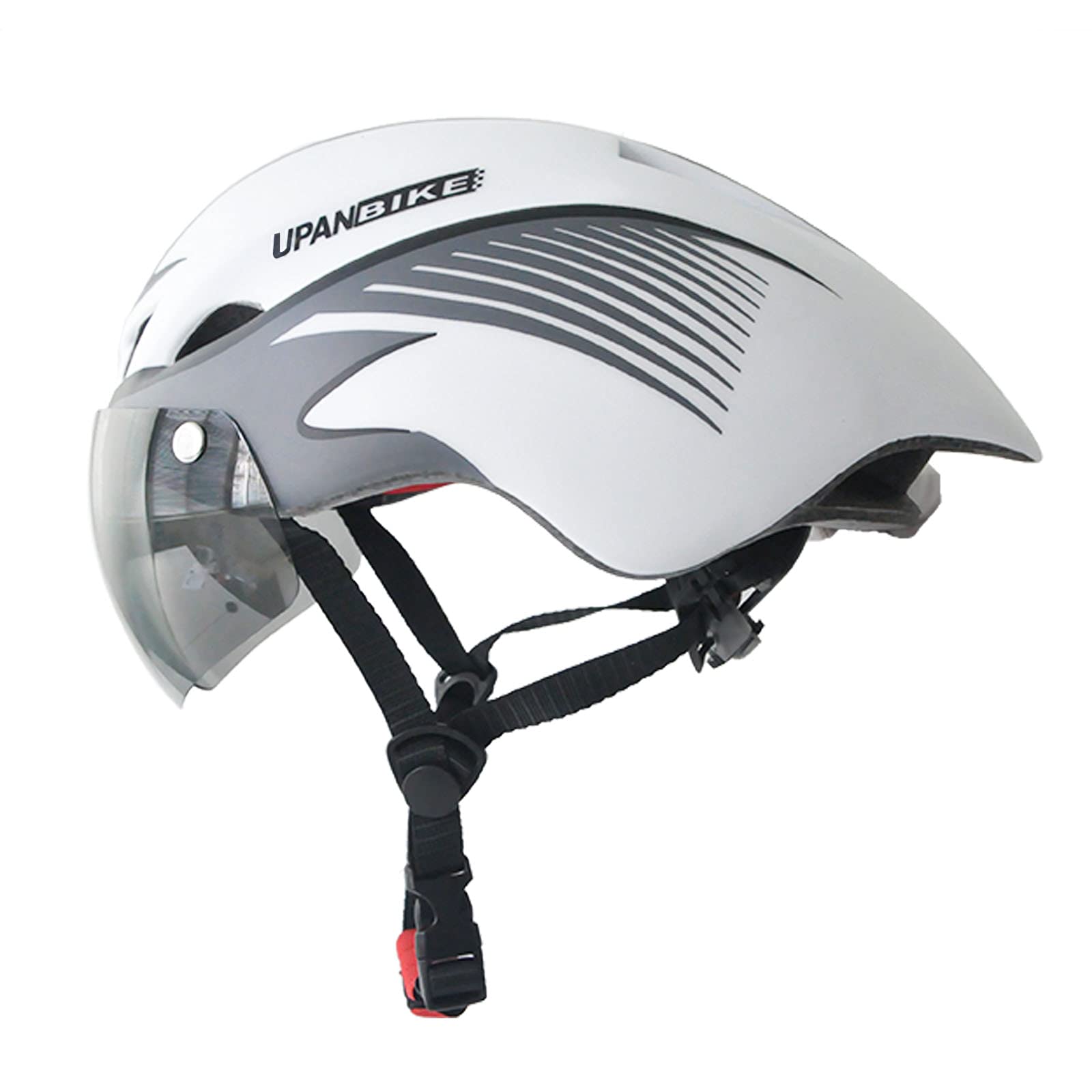 UPANBIKE Bike Helmet With Adjustable Magnetic Goggle Cycling Helmets for Adults BMX Mountain Bicycle