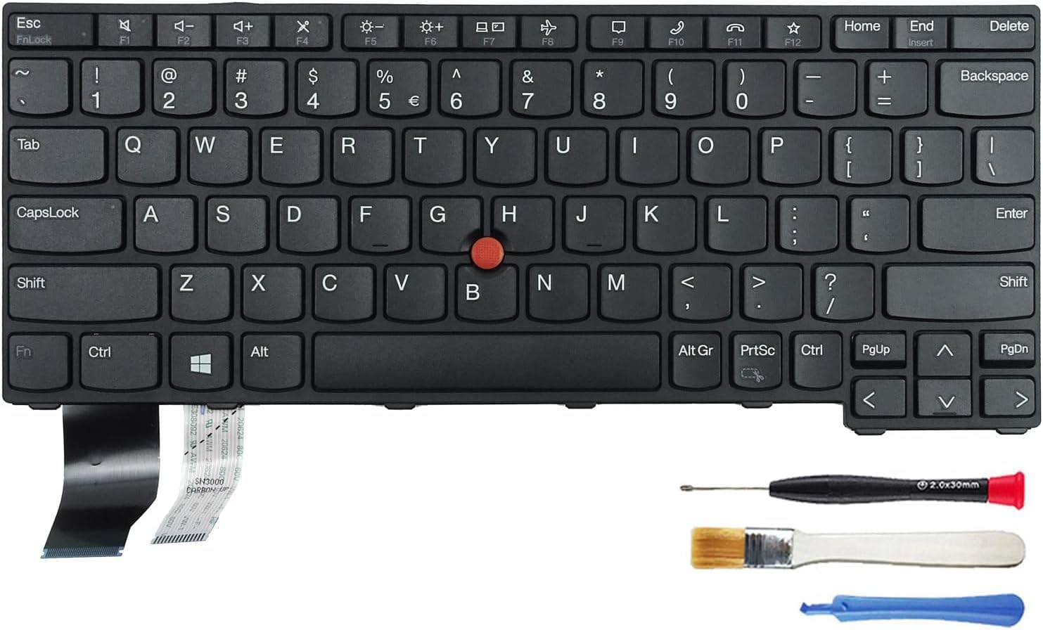 ThinkPad X13 Gen2 Ryzen 5 Pro 5650U USキー HB PLUS Replace Laptop Keyboard for Lenovo ThinkPad X13 Gen2