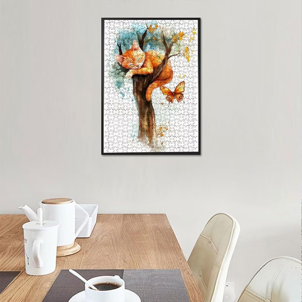 Puzzle 5000 Pezzi, Gatto Albero Di Amandola 3D Puzzle per Adulti Impegnativo, Educa Puzzles Artistico, Divertente E Stimolante Puzzles Decorativo per La Famiglia, Regalo e Decorazione Pareti DX0YL6968
