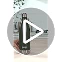Image of Go24 pexpo Water Bottle 1 LTR| Hot and Cold Flask | ISI Certified Stainless Steel | 3 Layer Insulation | Leakproof | for Home, Office | 2-Year Warranty | Electro 980ml | Military Green