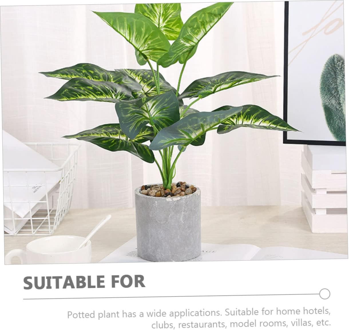 Ciieeo Simulated Bonsai Ornament Realistic Fake Plant Desktop Decoration for Home Office Indoor Maintenance Beautifully Crafted Faux Bonsai Arrangement