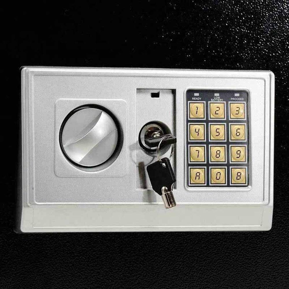 Fireproof Waterproof Safes Large Size Electronic Digital Safe Cabinet Keypad Lock Security Box Home Business Cash Jewelry Documents Storage (Black) (Colo for