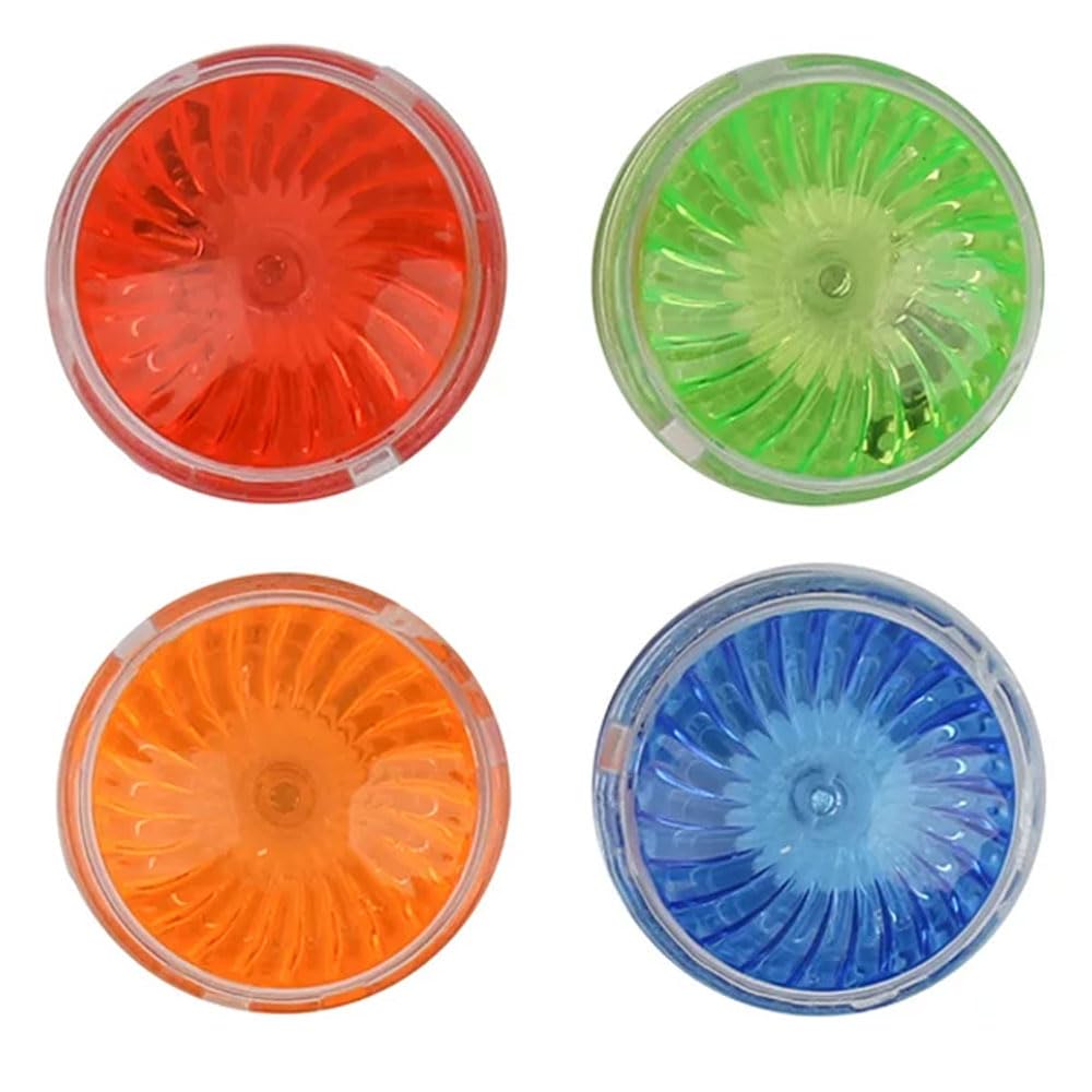2 Pc Yo-Yo Light Up Yoyo Party Favor Glowing Classic Toy Children Games Kid Gift Colorful Flashing LED Lights String Yo Yo Birthday Christmas Gifts Stocking Stuffers Assorted Colors Loot Goodie Bag
