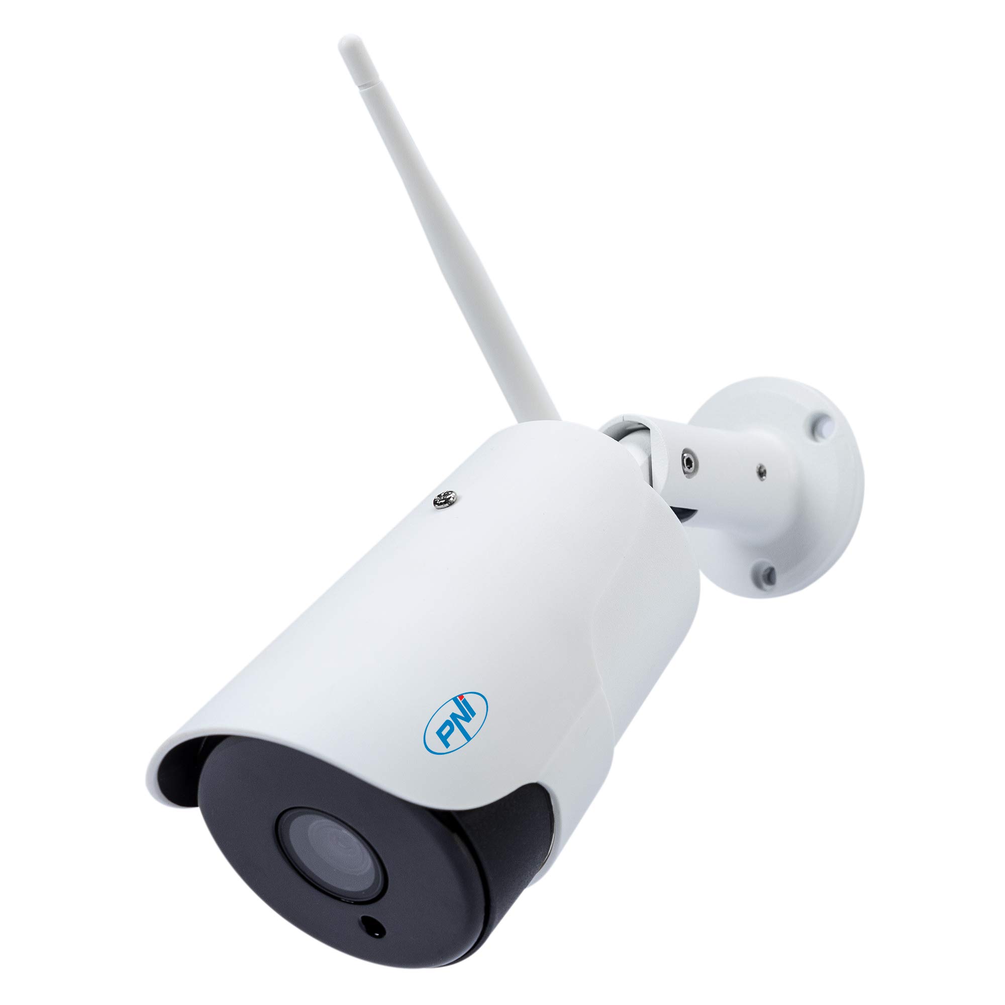 Kamera do monitoringu wideo PNI House IP52LR 2MP 1080P bezprzewodowa z zewnętrznym i wewnętrznym gniazdem i microSD, tryb nocny